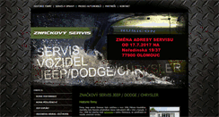 Desktop Screenshot of jeepservis.cz